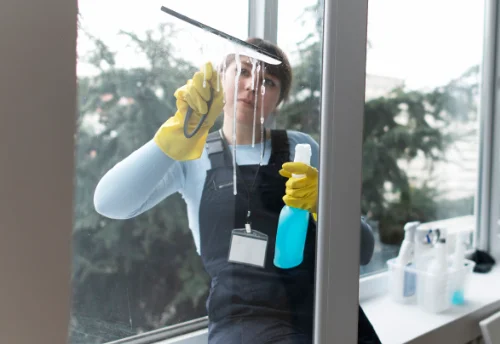 Nettoyage de vitres intérieures et extérieures à Bougival